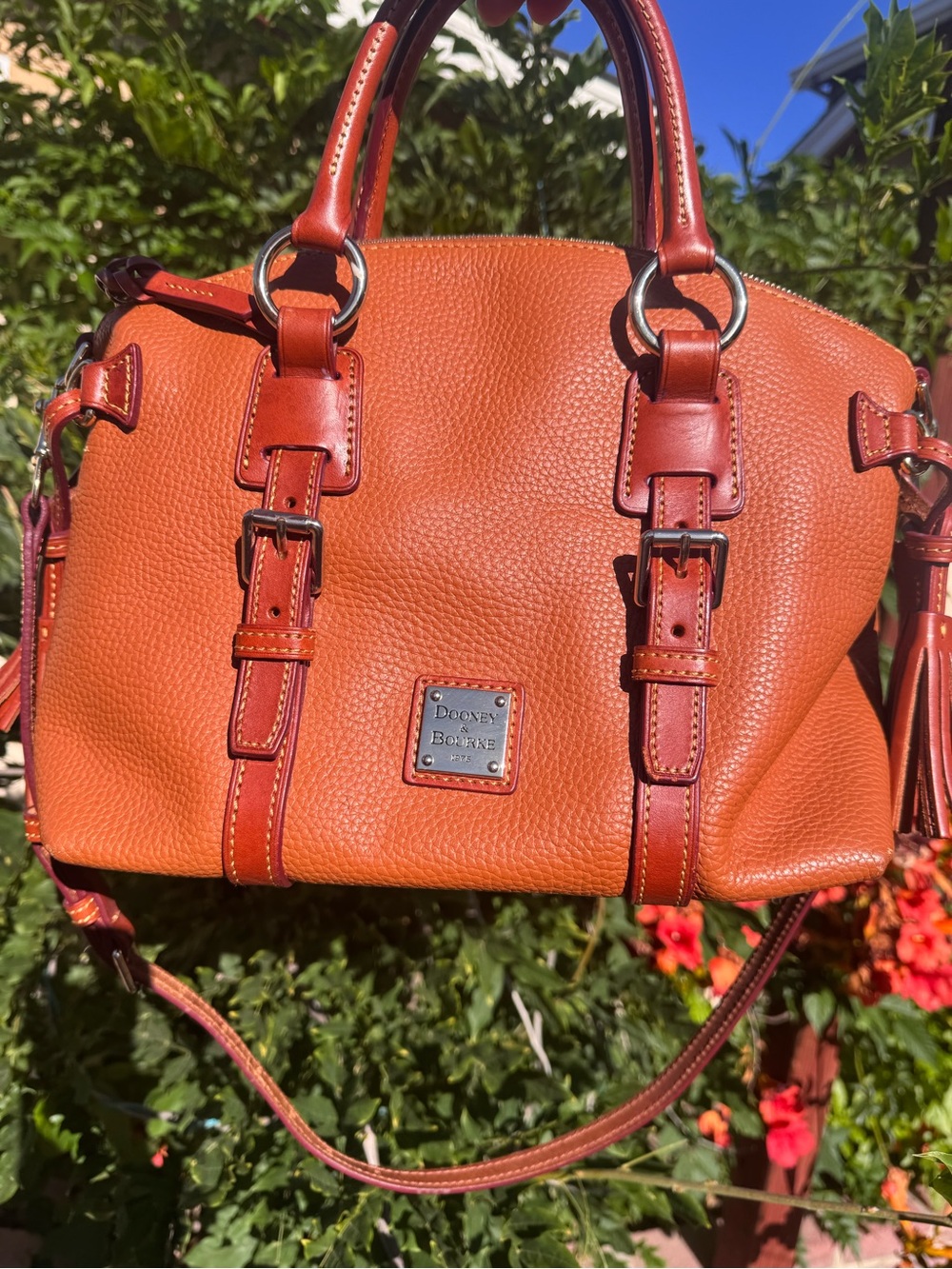 Dooney & Bourke Pebble Grain Bristol Satchel